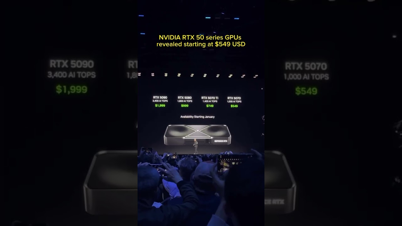 Nvidia RTX 50 Series announced! 
