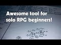 Solo gaming sheets  easy portable solo rpg play