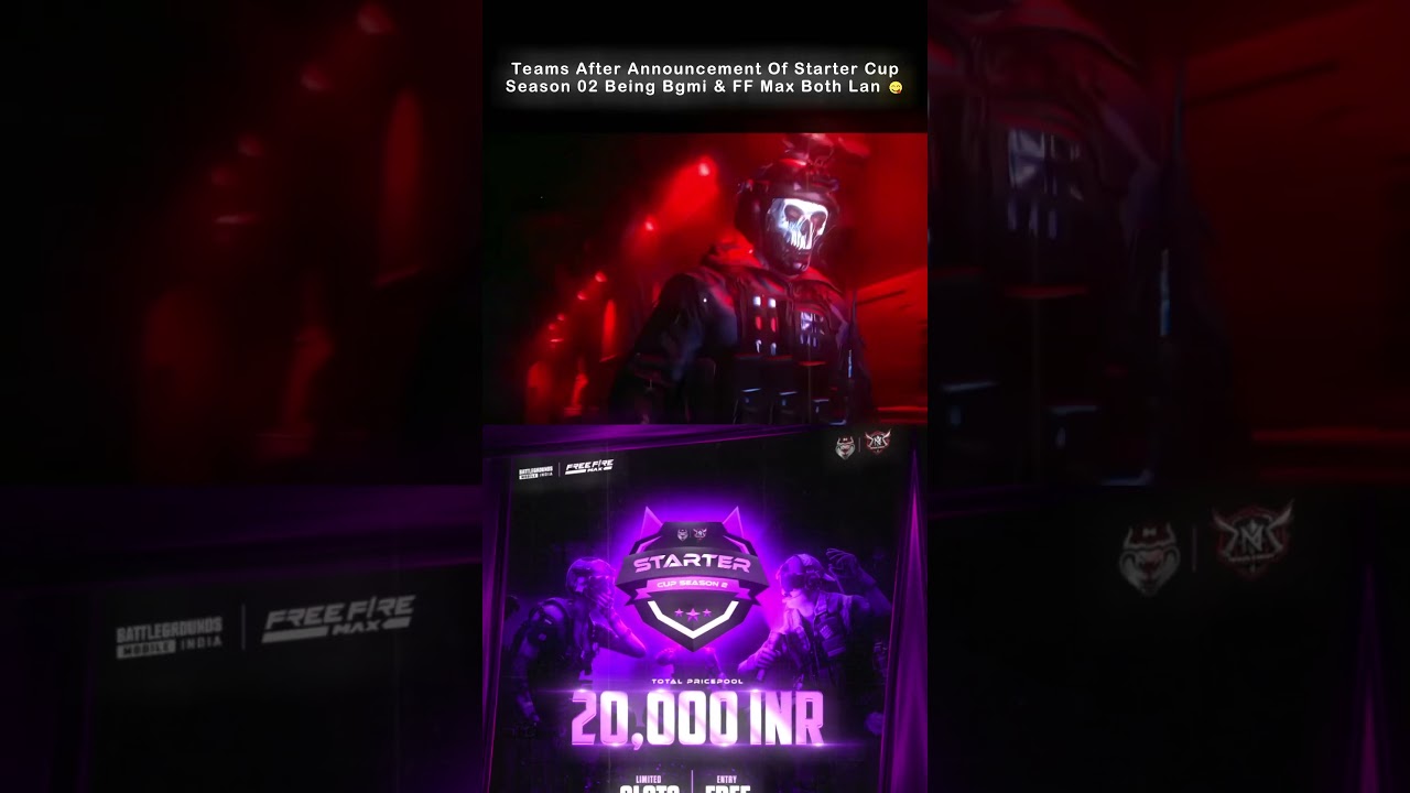 🔥BGMI Starter Cup 2 LAN: Epic Battle Awaits! 🔥 