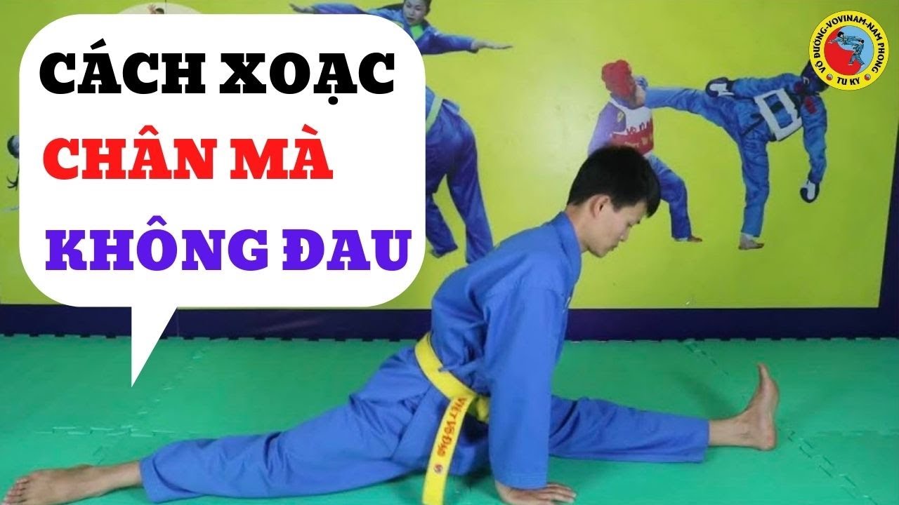 How to Split Your Legs Without Pain I Nguyen Duc Man - youtube