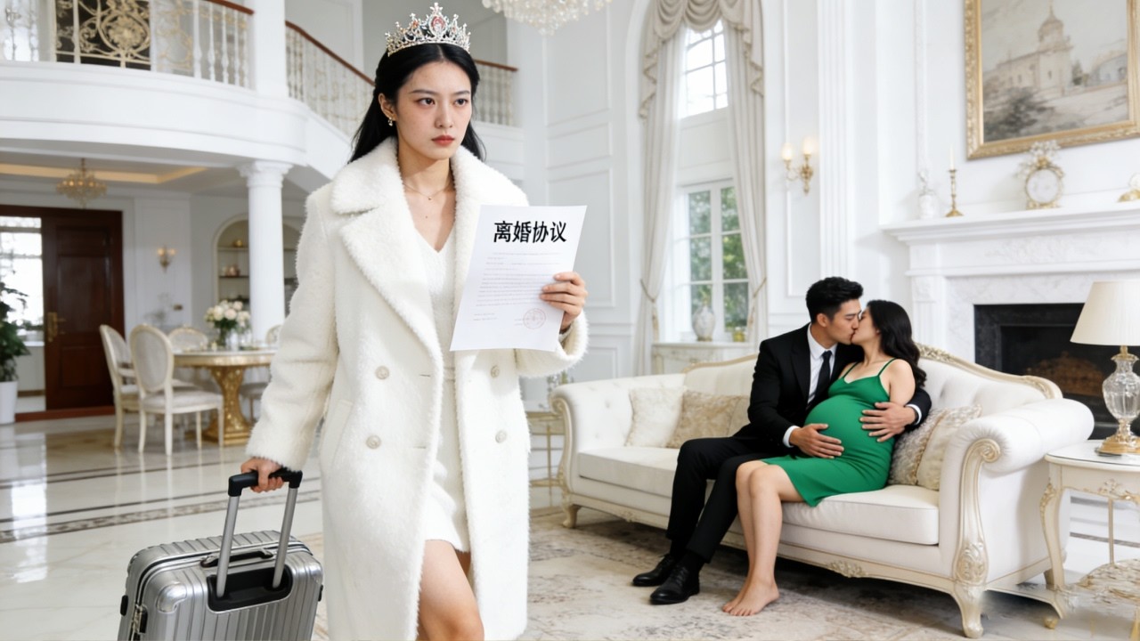 丈夫將秘書情婦和私生子帶回家過夜，妻子不哭不鬧冷靜甩出離婚協議，恢復首富千金身份瀟灑離場。短短數日渣男公司破產清算，跪地痛哭追悔莫及。#中国电视剧 #短剧 #爽文 #追妻火葬場