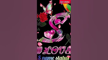 #S Letter Name Status❤️||Name art Video😍||Whatsapp status💘||2023  #ms_creation243 #viral #shorts