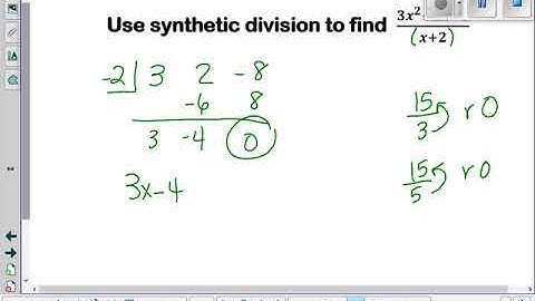 3 2 Factor Theorem & Zeros VIDEO