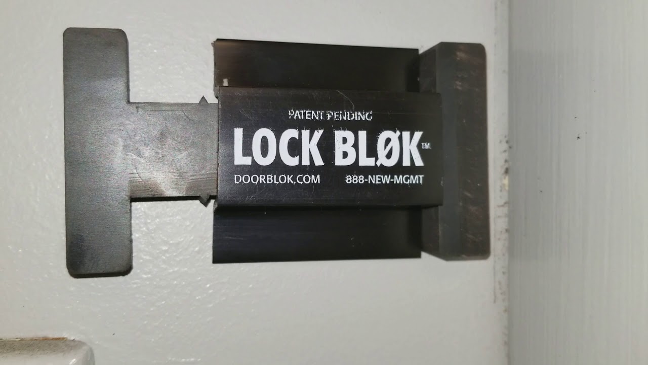 Lock Block Install Lock Block - YouTube