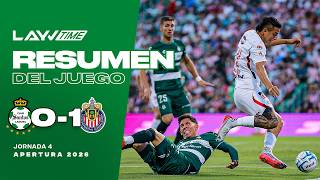 SANTOS 0 vs 1 GUADALAJARA | Highlights and Goals | Layvtime