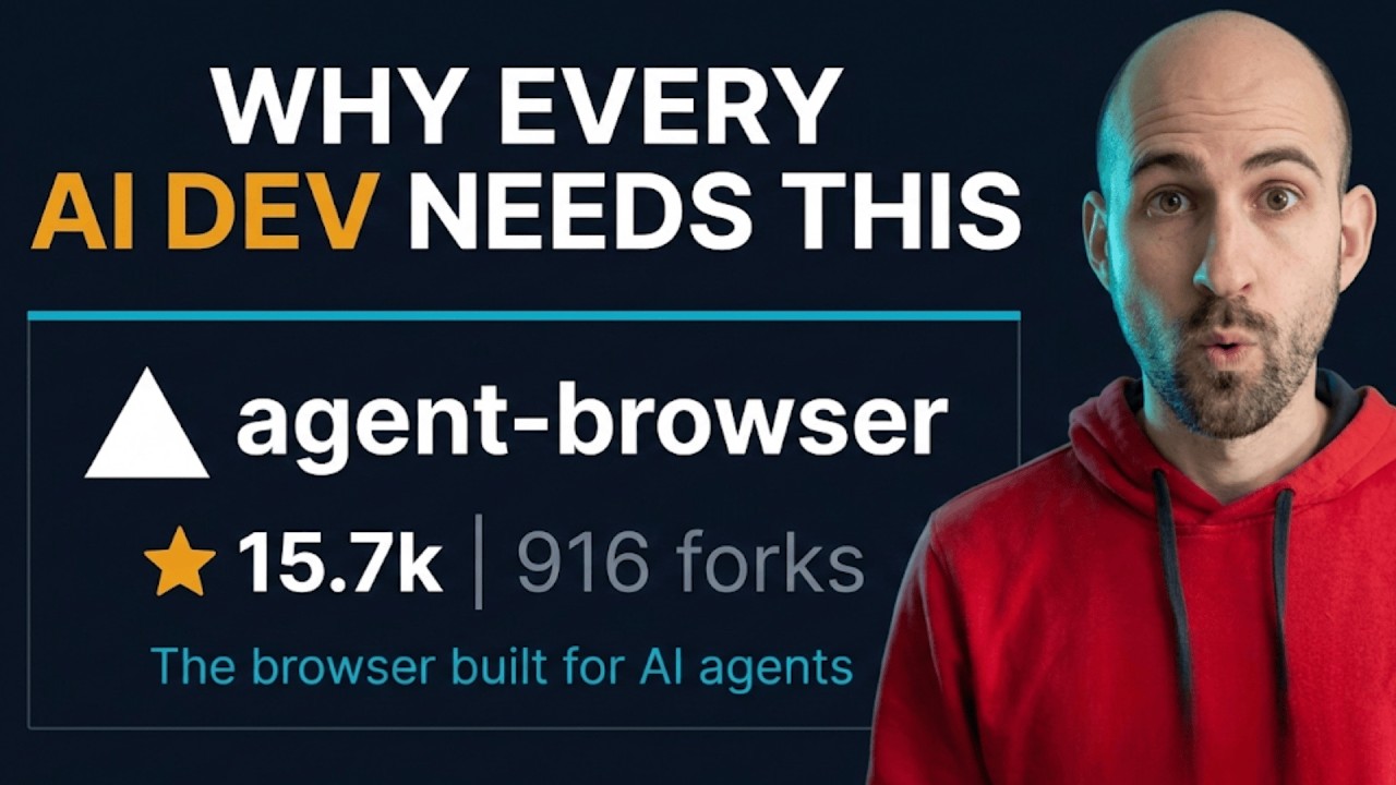Agent Browser CLI tool for AI agents demonstration
