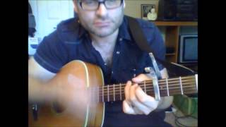 How to play Lucille by Kenny Rodgers on acoustic guitar chords