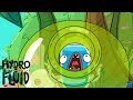 Stuck in the Bottle | HYDRO and FLUID | Funny Cartoons for Children