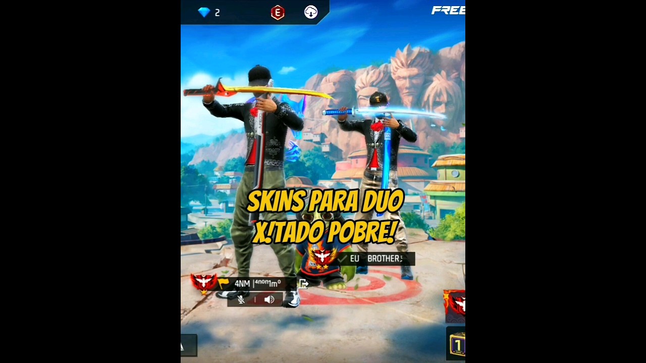 Skins para duo xitado pobre! 🥶😱    