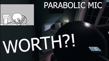 HOW TO USE A PARABOLIC MICROPHONE - PHASMOPHOBIA
