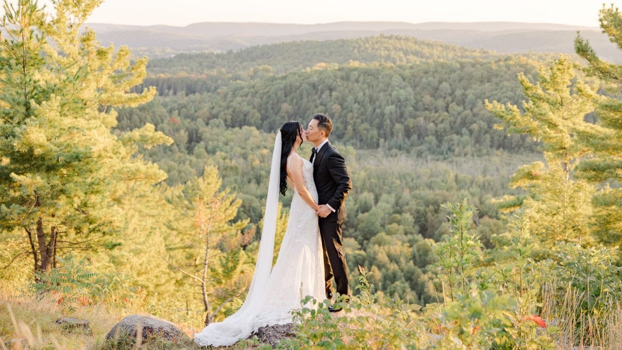 Sophie & WooJin | Wedding Highlight Video | Le Belvedere in Wakefield Quebec