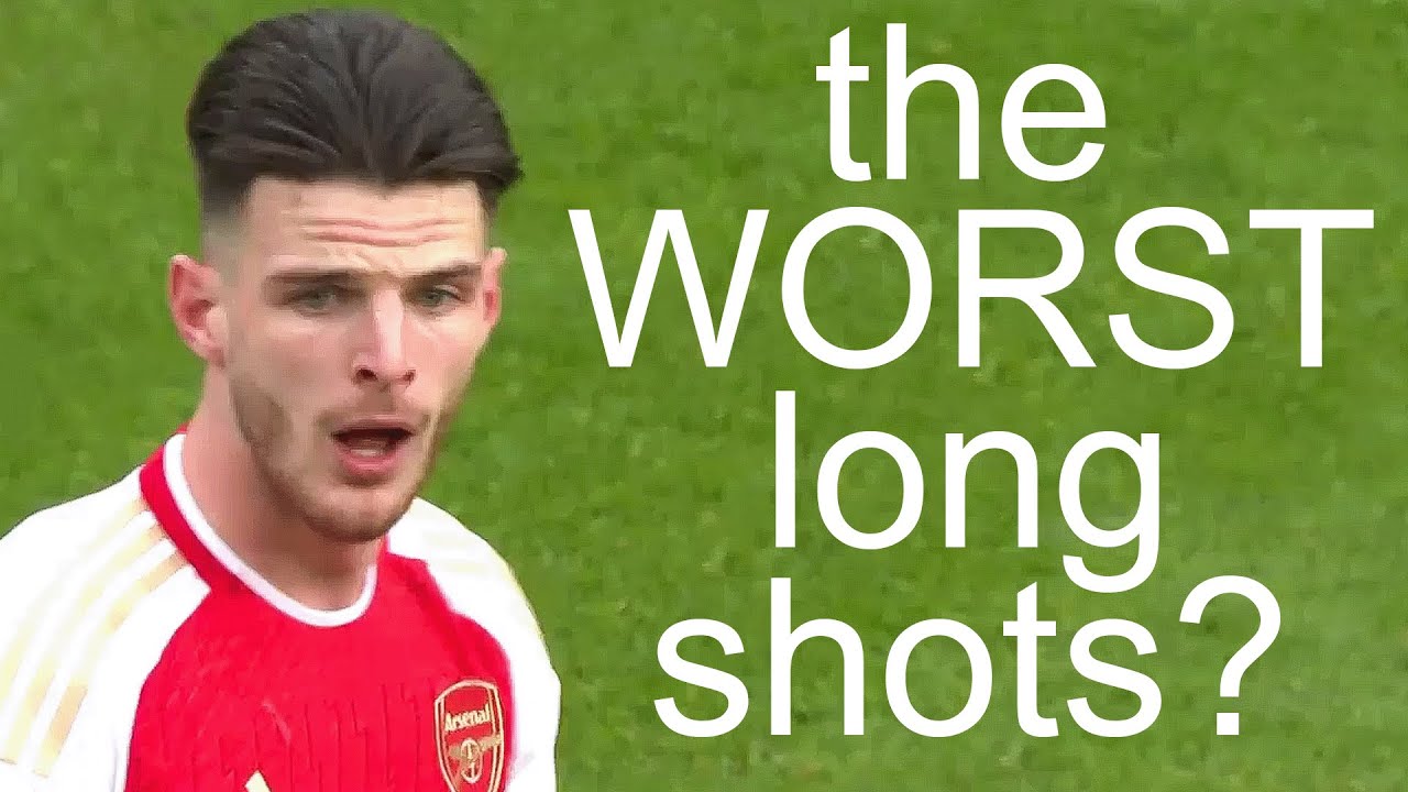 I found Declan Rice's last 30 long shots... - YouTube