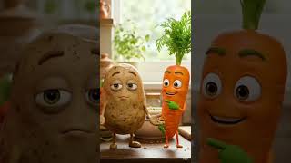 taking patato carrat and tamato #viral #havydriver #ai #3dcharacter