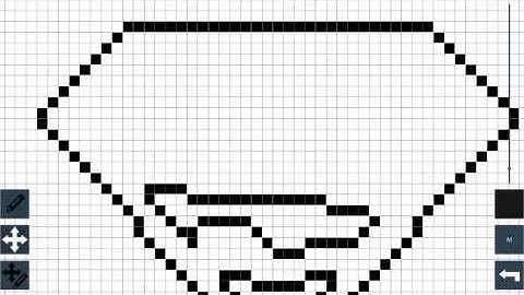 Pixelapse - Superman Logo