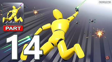 Grapple Hook Hero : Zip Action - Gameplay Walkthrough Part 14 - New Update (Android)