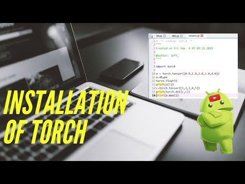 How to install torch Pytorch in Python - Anaconda 3