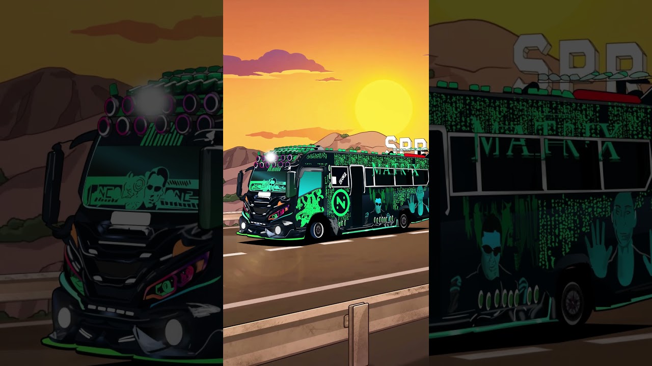 Matrix Matatu: The Future of Kenyan Streets! 🚀💚 
