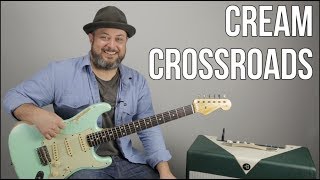 Miniatura de vídeo de "Cream Crossroads Guitar Lesson + Tutorial"