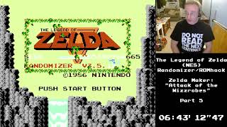 The Legend of Zelda (NES) Randomizer/ROMhack "Zelda Maker: Attack of the Wizzrobes" Part 5 9/6/2025