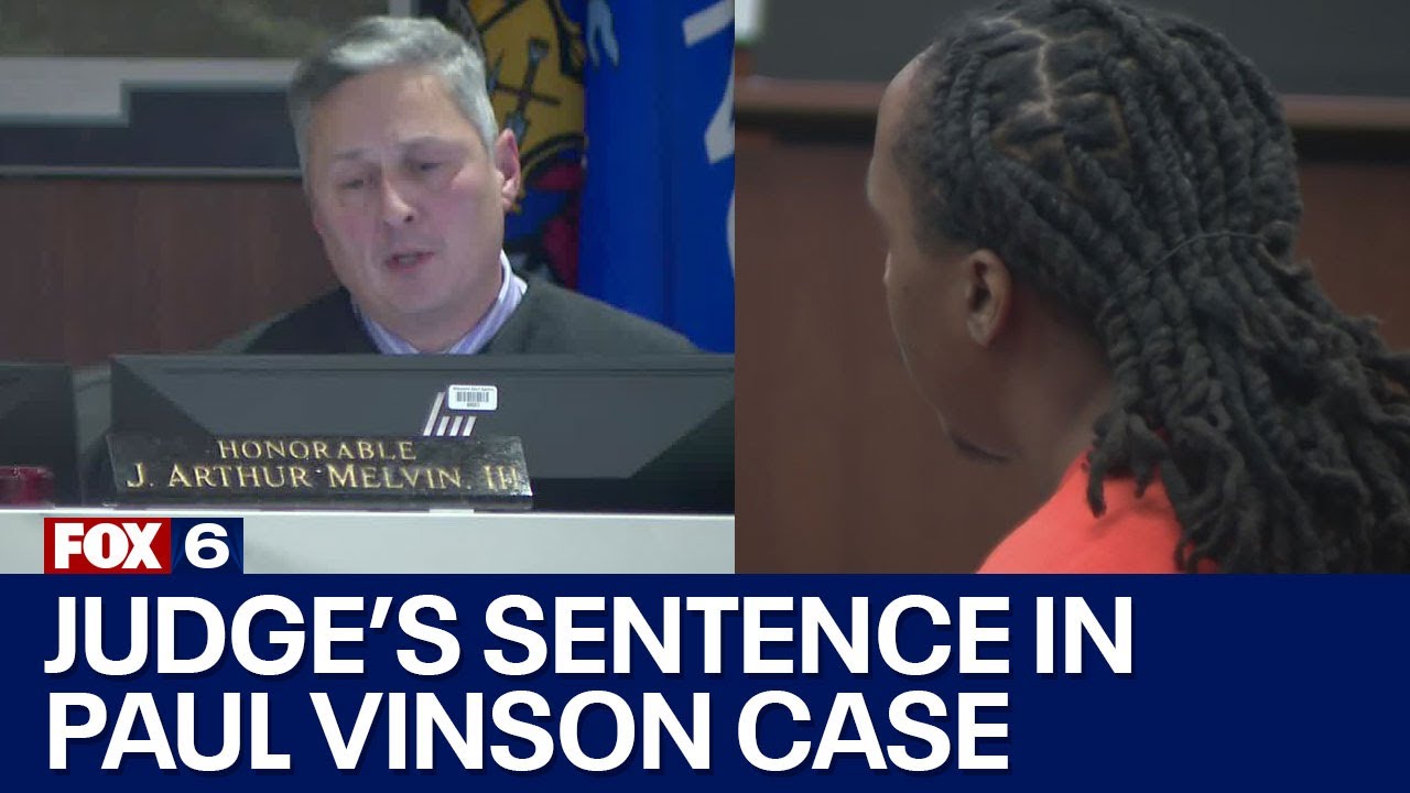 Judge hands down sentence in Paul Vinson case | FOX6 News Milwaukee ...