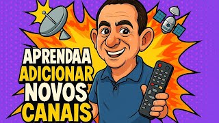 Aprenda A Buscar Um Novo Canal E Adicionar A Frequência Manualmente