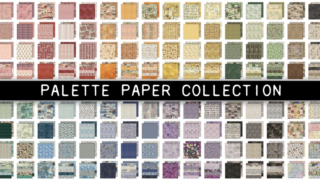 Tim Holtz Palette Paper Collection