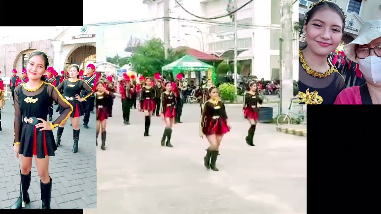 My First Grand Daughter Performing as Majorette with Holy Trinity Band.