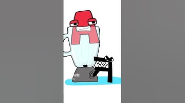 BANANA SMOOTHIE - Alphabet Lore(A) Plays Deadly Game with F #shorts