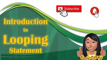 Introduction to programming Topic 20:Introduction to Loop Statement