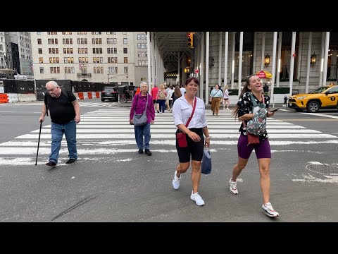 JAMAICA WALK BY | Walking in Manhattan live 6pm Rush hour