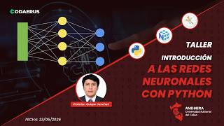 TALLER 7 : INTRODUCCIÓN A LAS REDES NEURONALES CON PYTHON | CODAERUS