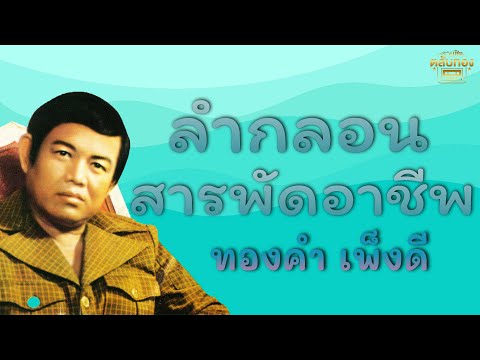 ลำกลอนสารพัดอาชีพ  - ทองคํา เพ็งดี [Official Audio] | รวมฮิตตลับทอง