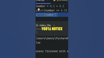 Floating Point Imprecision in Python EXPLAINED #shorts #coding #pythonprogramming