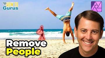 De eenvoudigste manier om een ​​persoon te verwijderen uit Affinity Photo 2.6 (stap-voor-stap han...