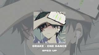 drake one - dance (sped up nightcore)