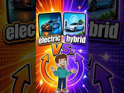 ✅ EV vs Hybrid: What’s the Difference? Electric Cars Explained