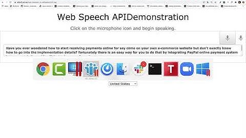 Demo: XPages and the Google Web Speech API