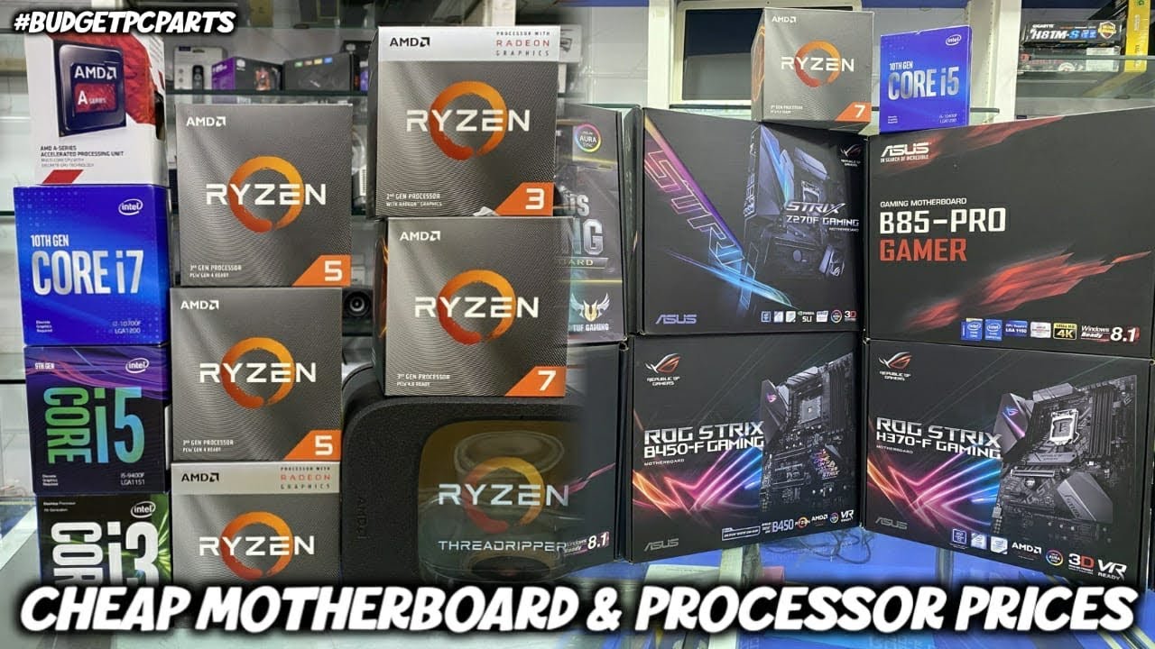 Budget Processor & Motherboard Prices at Lamington Road | MicroTech !!
