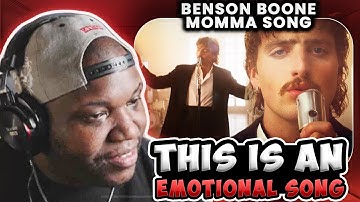 Benson Boone - Momma Song (Official Music Video)  | Reaction