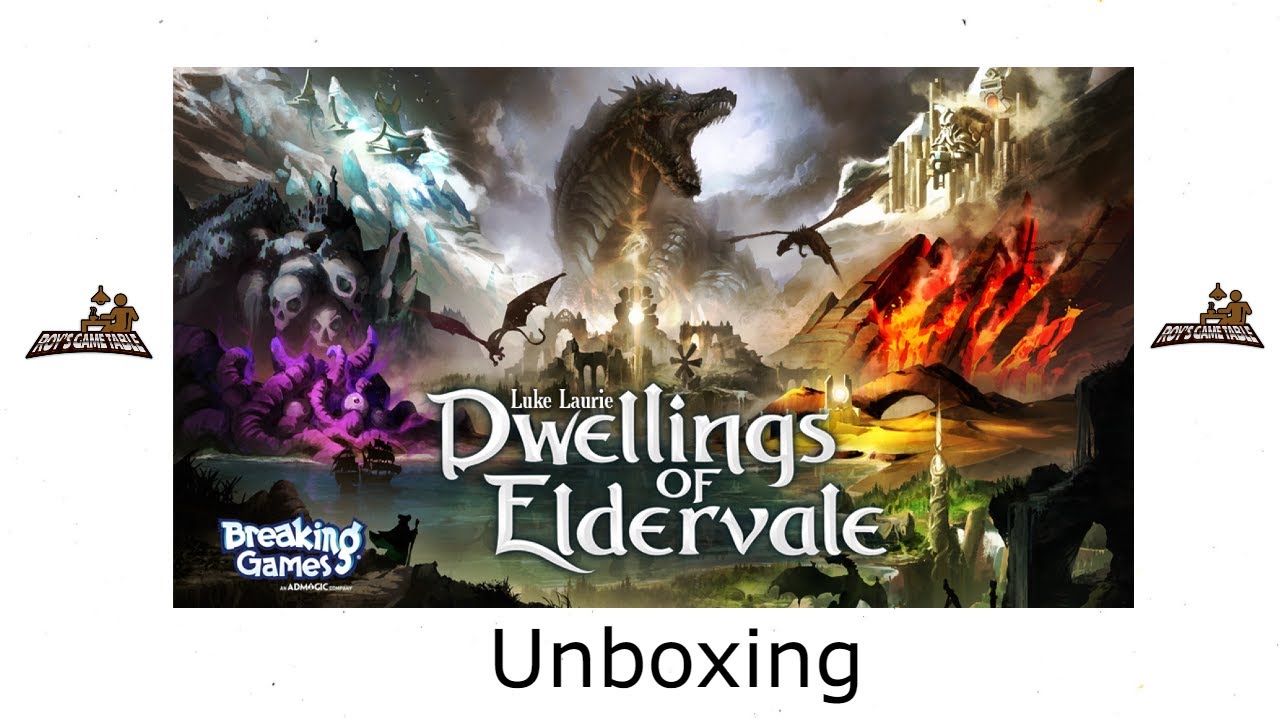 Dwellings of Eldervale Deluxe Edition Unboxing YouTube