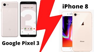 Google Pixel 3 VS iPhone 8 | Video Recording Compare Test