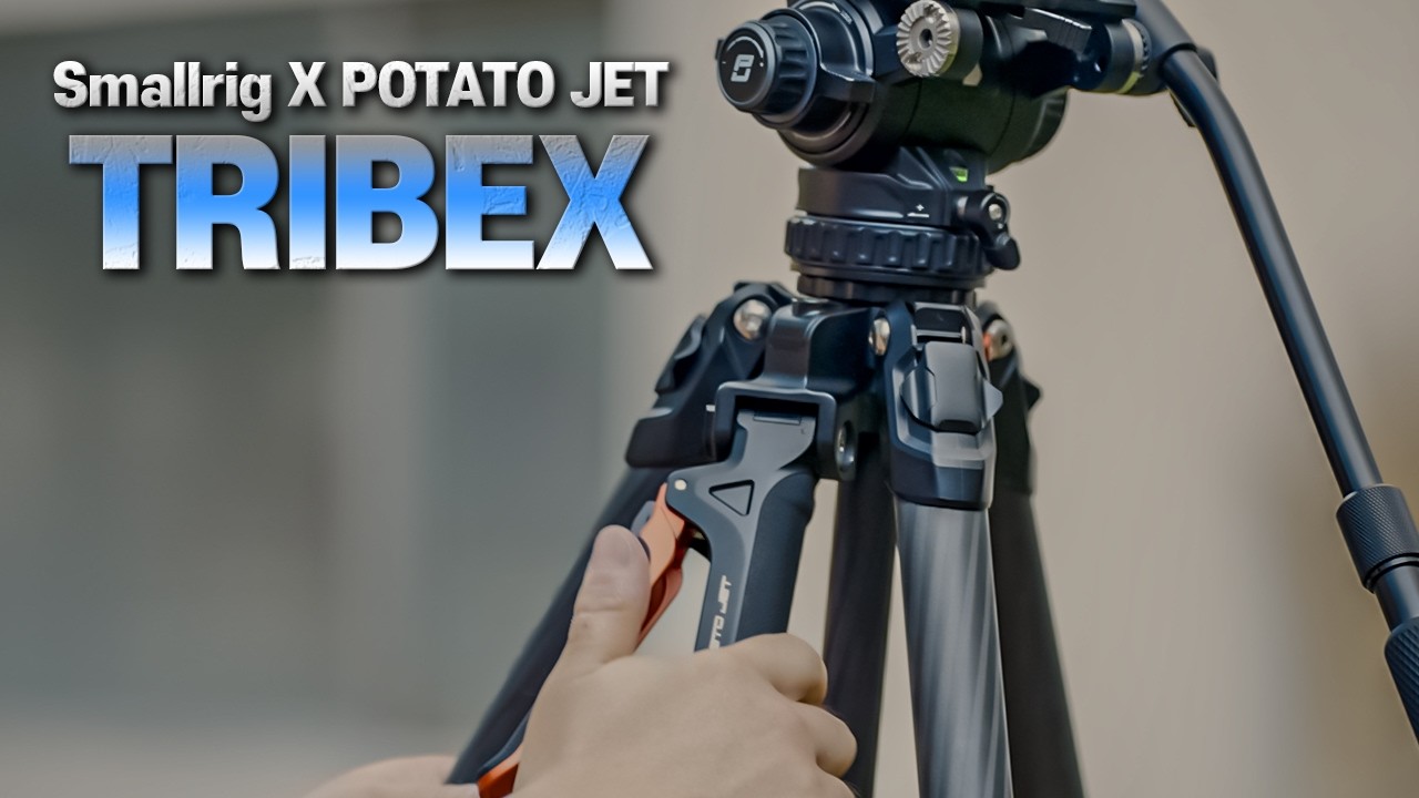 진정한 원터치 삼각대 나왔다! 스몰리그 포테이토 젯 | Smallrig X POTATO JET TRIBEX Carbon Fiber Tripod 4259