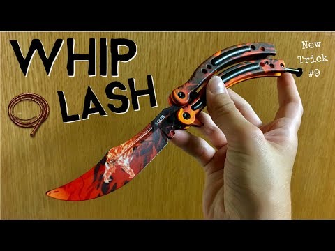 Whiplash (Intermediate)- Subscriber's Trick Submissions #9- Intermediate Balisong Combos