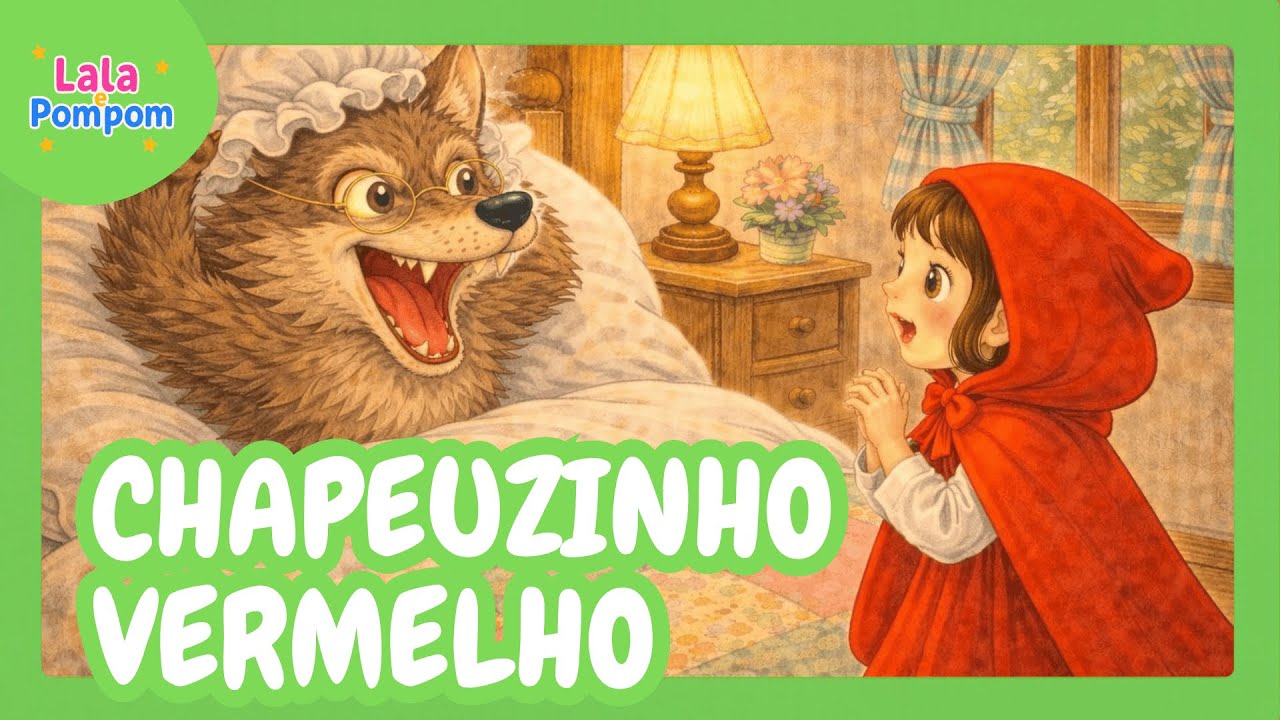 Contos Clássicos: Chapeuzinho Vermelho 👧🏻🐺 | Lala e Pompom