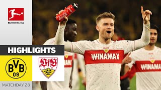 Stuttgart On Cl-Course! | Borussia Dortmund - Vfb Stuttgart 0-1 | Highlights | Bundesliga 2023/24