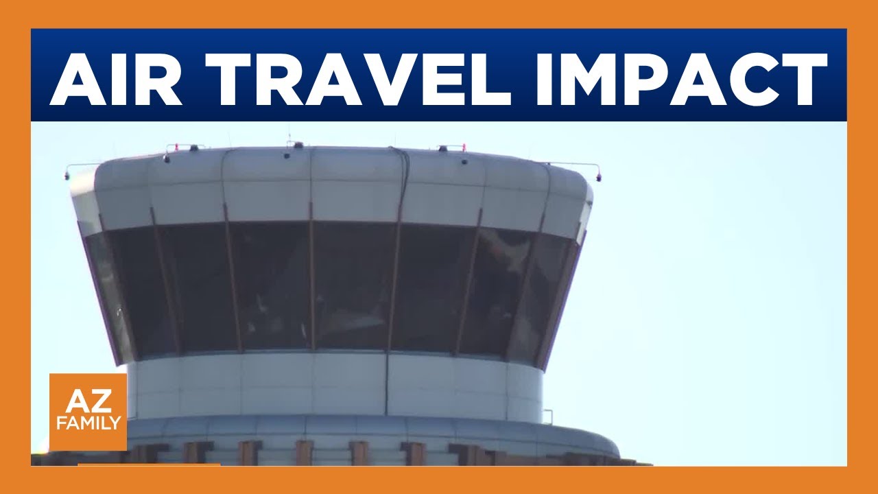 Federal shutdown leads to delays at Phoenix Sky Harbor - YouTube