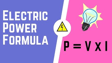 Electric Power Formula