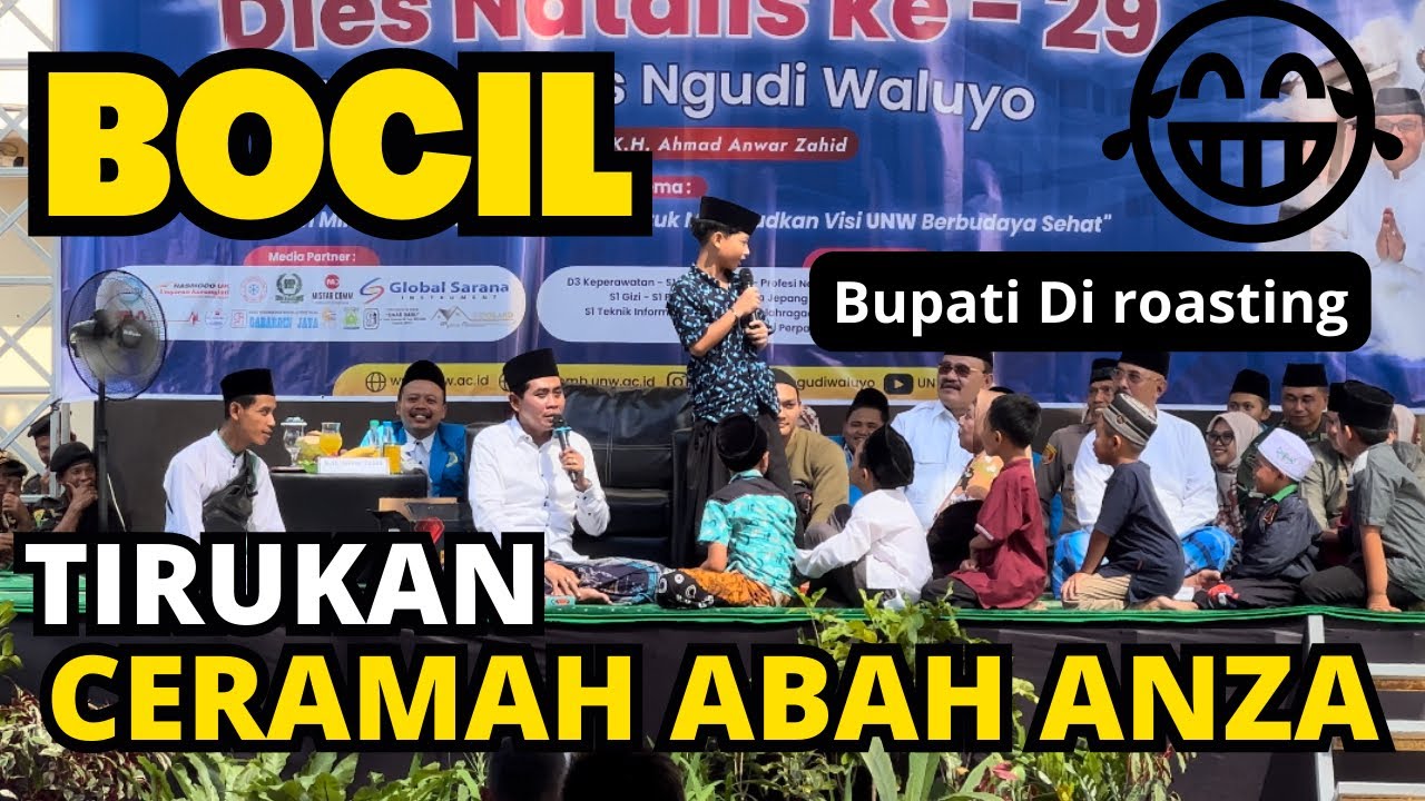 KH ANWAR ZAHID DI ROASTING BOCIL SEMARANG 😂😂