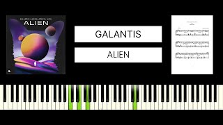 Galantis, Lucas &amp; Steve &amp; ILIRA - Alien (BEST PIANO TUTORIAL &amp; COVER)