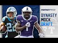 2020 Dynasty Mock Draft | FULL Rosters, 24 Rounds with NFL Rookies (Fantasy Football)